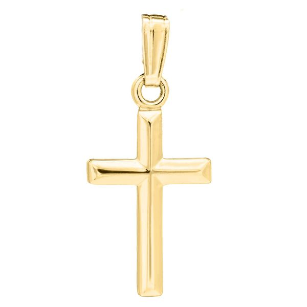 Kiddie Kraft Yellow Gold Cross SVS Fine Jewelry Oceanside, NY