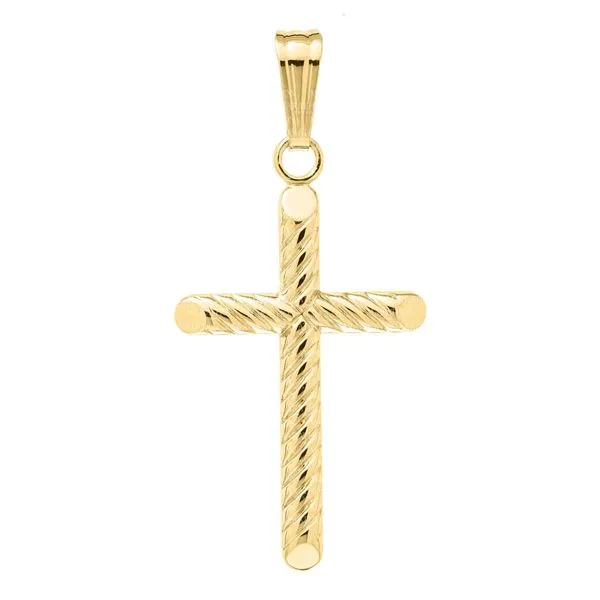 Kiddie Kraft Yellow Gold Cross SVS Fine Jewelry Oceanside, NY