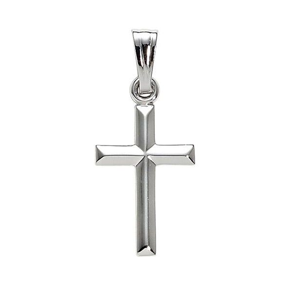 Kiddie Kraft 14K White Gold Cross SVS Fine Jewelry Oceanside, NY