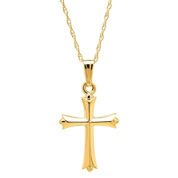 Kiddie Kraft Yellow Gold Cross, 15