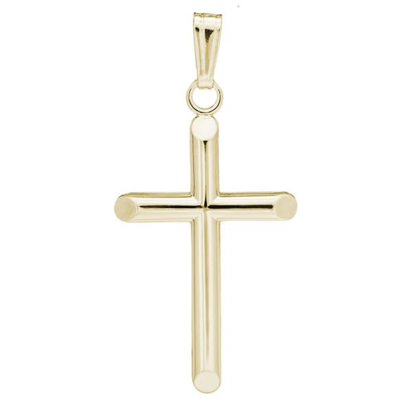 Children's Yellow Gold Cross, 15