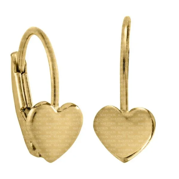 Kiddie Kraft Yellow Gold Earrings Image 2 SVS Fine Jewelry Oceanside, NY