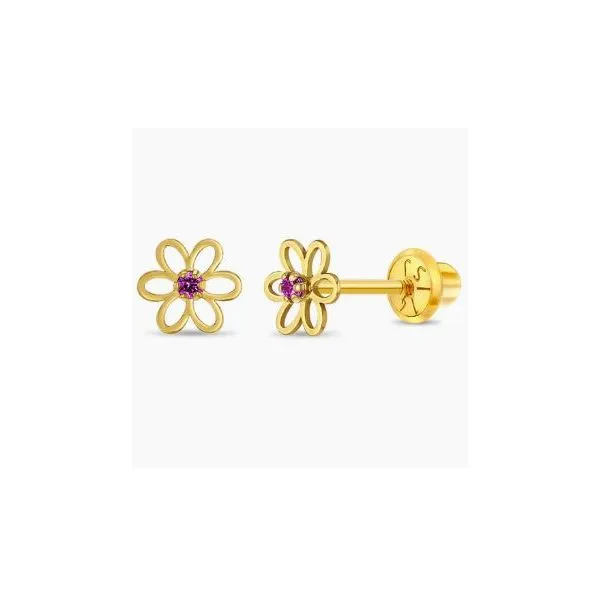 In Season Jewelry Yellow Gold & CZ Earrings