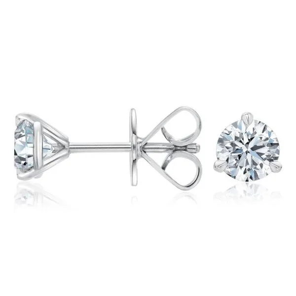 Fm35990 Forevermark Diamond Stud Earrings 18k White Gold With