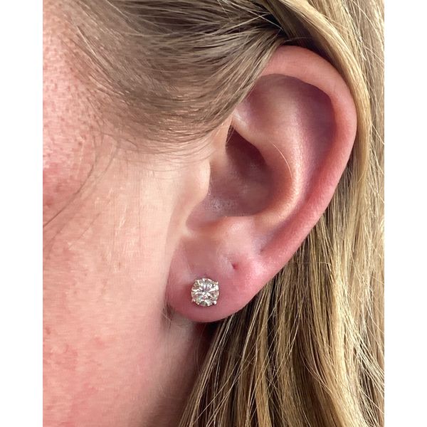 Diamond Studs, 1.55ctw Image 4 SVS Fine Jewelry Oceanside, NY
