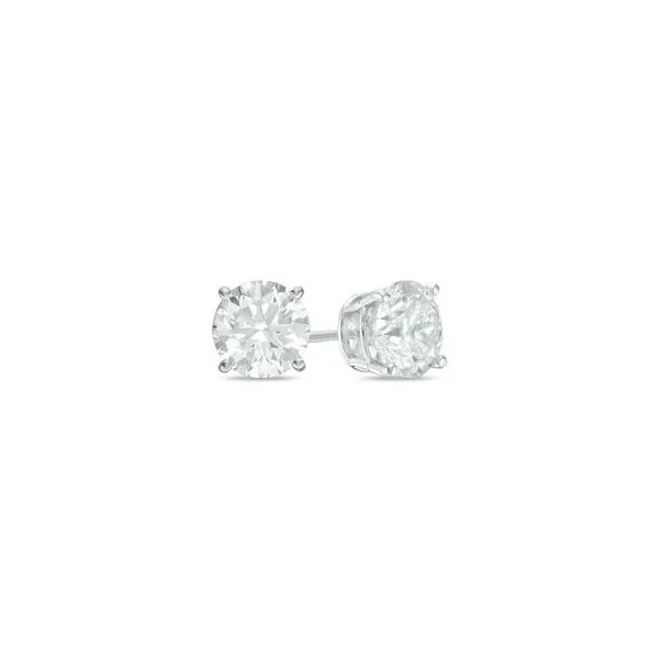 14K White Gold Diamond Stud Earrings, 1.00Cttw SVS Fine Jewelry Oceanside, NY