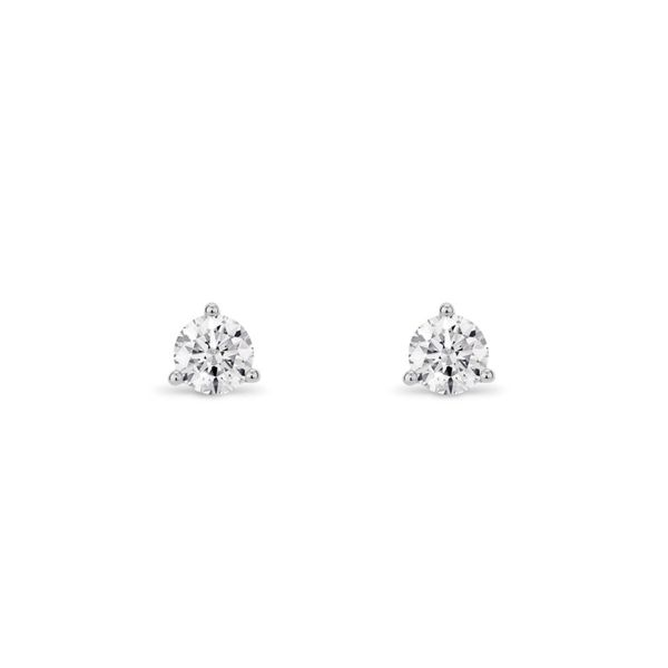 Lightbox Lab Grown Round Diamond Studs, .50ctw SVS Fine Jewelry Oceanside, NY