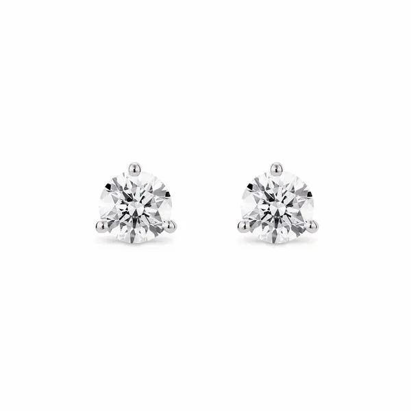 Lightbox Lab Grown Round Diamond Studs, 1.50cttw SVS Fine Jewelry Oceanside, NY