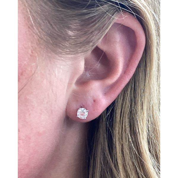 Diamond Studs, 1.50ctw Image 3 SVS Fine Jewelry Oceanside, NY