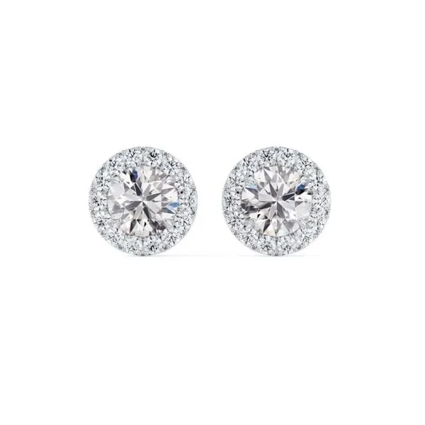 Forevermark Center Of My Universe® Diamond Halo Studs, .581ctw SVS Fine Jewelry Oceanside, NY