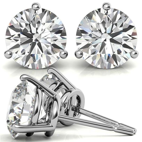 SVS Signature White Gold Diamond Studs, 0.50Cttw SVS Fine Jewelry Oceanside, NY