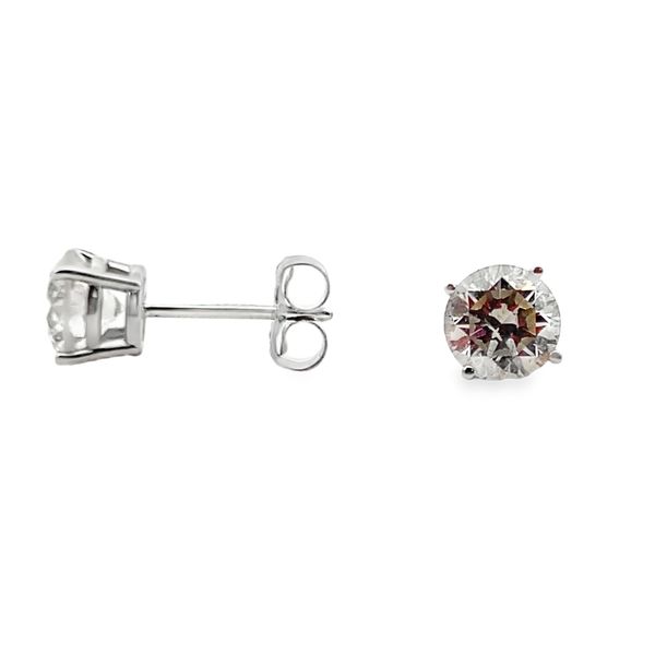 Diamond Studs, 1.50ctw Image 3 SVS Fine Jewelry Oceanside, NY