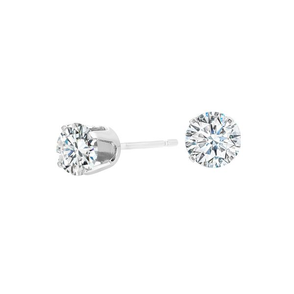 SVS Signature Diamond Studs, .75ctw Image 3 SVS Fine Jewelry Oceanside, NY