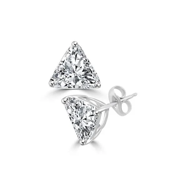 White Gold Trillian Diamond Studs SVS Fine Jewelry Oceanside, NY