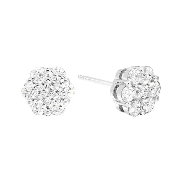 SVS Signature Diamond Bouquet Studs, .50ctw SVS Fine Jewelry Oceanside, NY