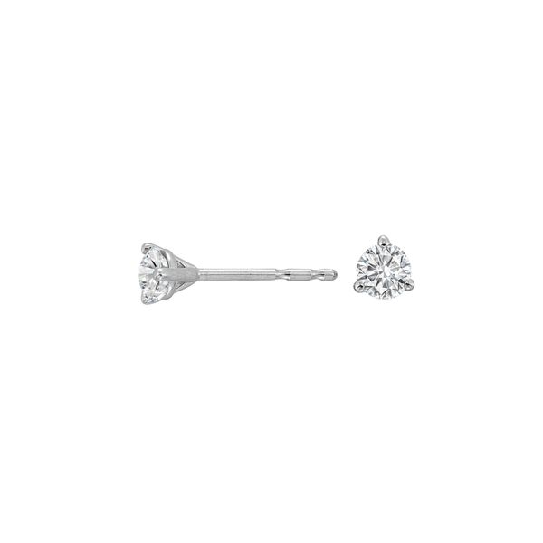 Natural Diamond Stud Earrings | 0.25ctw Image 2 SVS Fine Jewelry Oceanside, NY