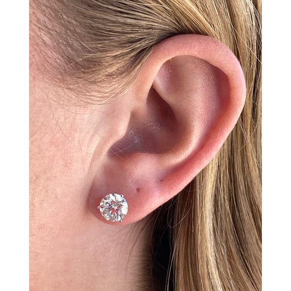 Lab Grown Diamond Studs, 1.50ctw Image 4 SVS Fine Jewelry Oceanside, NY