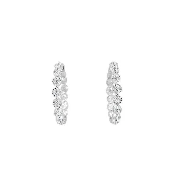 SVS Signature Diamond Hoops, 1.98Cttw SVS Fine Jewelry Oceanside, NY