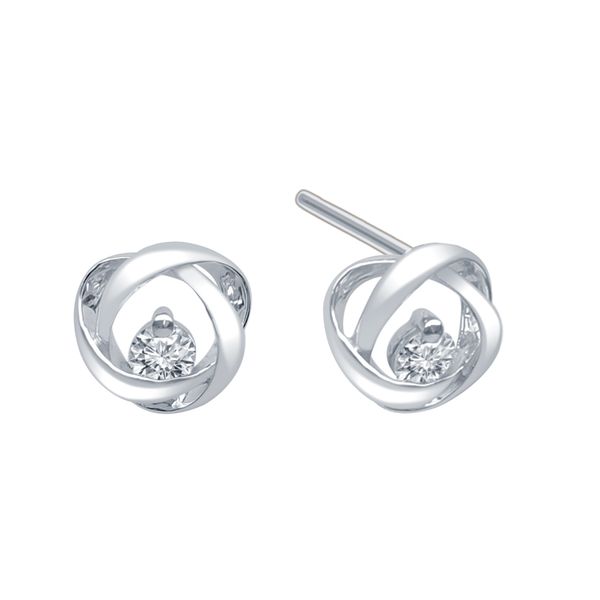 SVS Signature 101Â© Time and Eternity Studs, .09ctw SVS Fine Jewelry Oceanside, NY