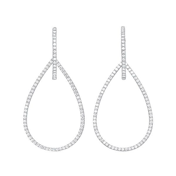 Diamond Fashion Drop Earrings .50ctw SVS Fine Jewelry Oceanside, NY