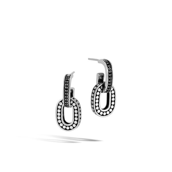 John Hardy Dot Silver Drop Earrings SVS Fine Jewelry Oceanside, NY