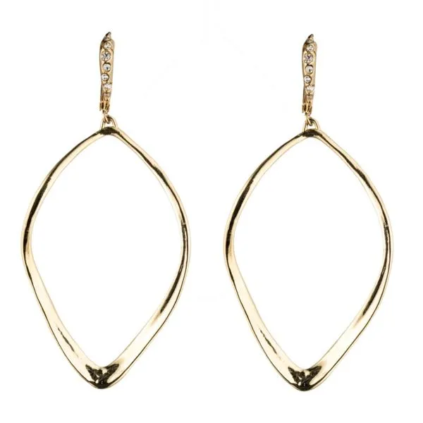 Alexis Bittar Gold Sculpted Aura Teardrop Earring SVS Fine Jewelry Oceanside, NY