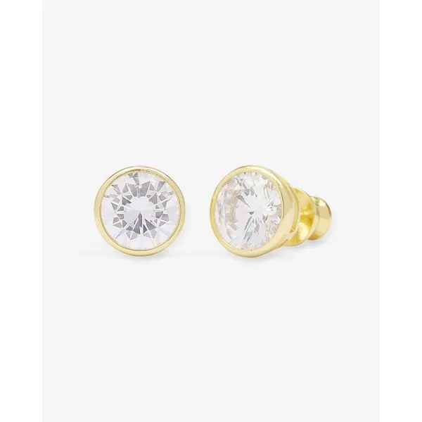 Melinda Maria Baroness Gold 8 mm Studs SVS Fine Jewelry Oceanside, NY