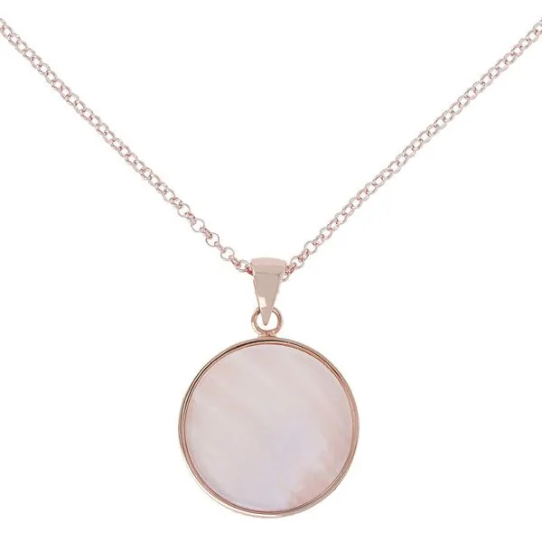 Bronzallure Alba Disc Pendant SVS Fine Jewelry Oceanside, NY