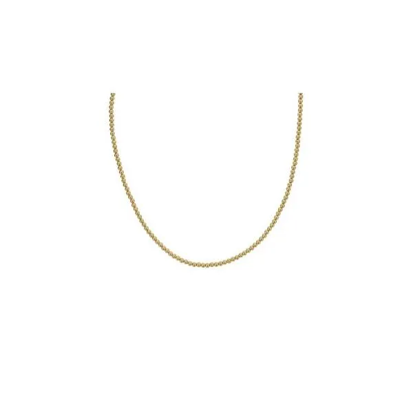 Dee Berkley Shine Bright Gold Filled Beaded Necklace SVS Fine Jewelry Oceanside, NY