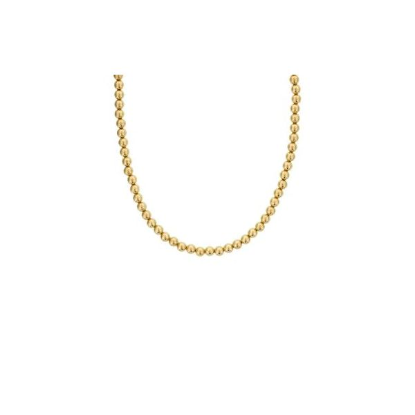 Dee Berkley Shine Bright Gold Filled Beaded Necklace SVS Fine Jewelry Oceanside, NY