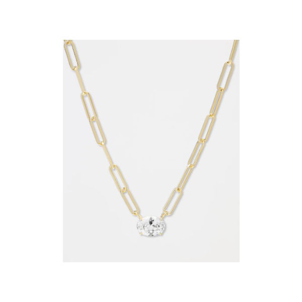 Melinda Maria Hello Gorgeous Gold Samantha Chain Necklace SVS Fine Jewelry Oceanside, NY