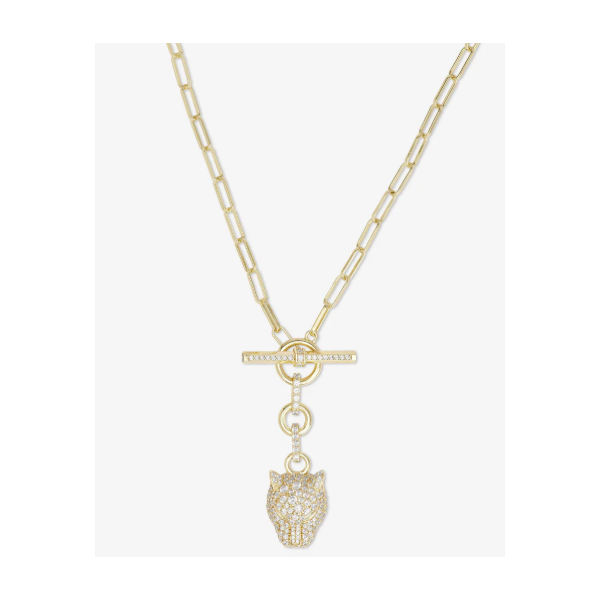 Melinda Maria Jaguar Samantha Gold Chain Necklace SVS Fine Jewelry Oceanside, NY
