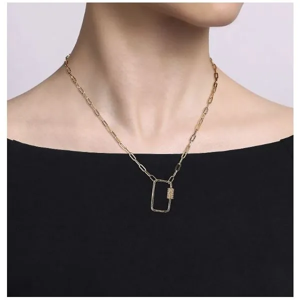 Gabriel & Co. Bujukan Yellow Gold Necklace Image 2 SVS Fine Jewelry Oceanside, NY