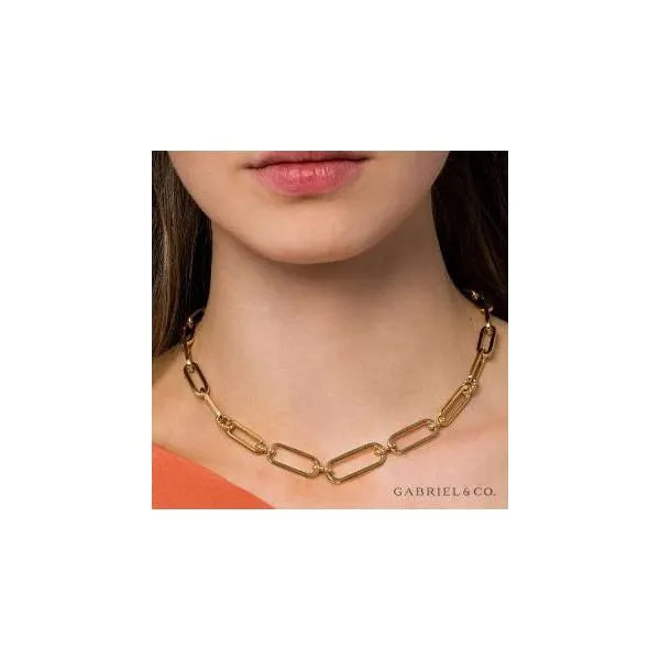 Gabriel & Co. Bujukan Yellow Gold Necklace