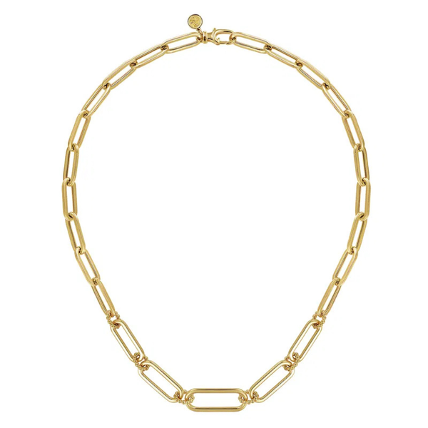 Gabriel & Co. Bujukan Yellow Gold Necklace Image 2 SVS Fine Jewelry Oceanside, NY