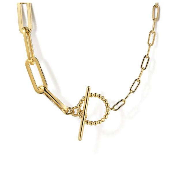 Gabriel Bujukan Yellow Gold Chain Necklace SVS Fine Jewelry Oceanside, NY