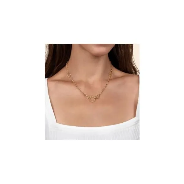Gabriel & Co. Contemporary Yellow Gold Necklace