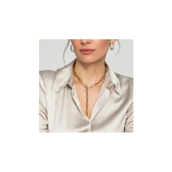 Gabriel & Co. Contemporary Yellow Gold Necklace