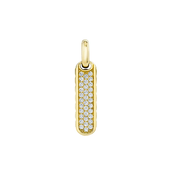Shy Creation Men's Yellow Gold & Diamond Pendant SVS Fine Jewelry Oceanside, NY