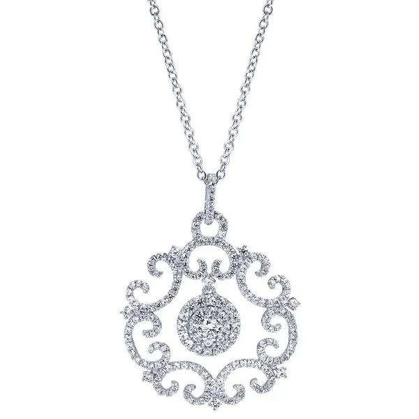 Gabriel & Co. Diamond Necklace SVS Fine Jewelry Oceanside, NY