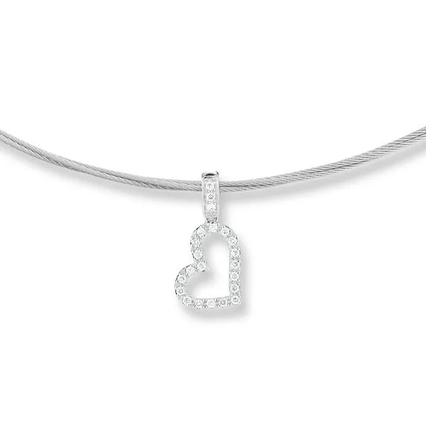 ALOR Classique Collection Diamond Necklace Image 2 SVS Fine Jewelry Oceanside, NY