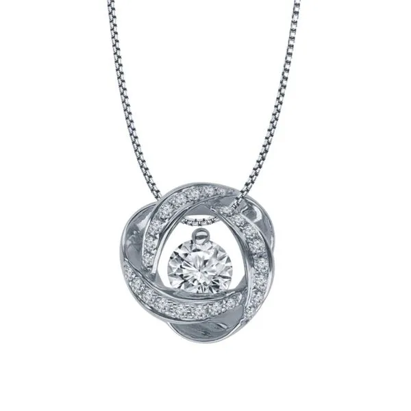 SVS Signature 89Â© Time & Eternity Diamond Necklace 0.30cttw SVS Fine Jewelry Oceanside, NY