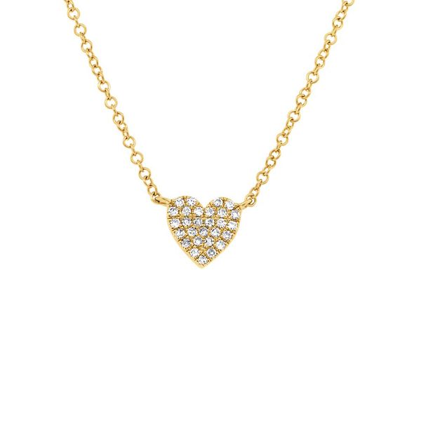 Yellow Gold Diamond Necklace SVS Fine Jewelry Oceanside, NY