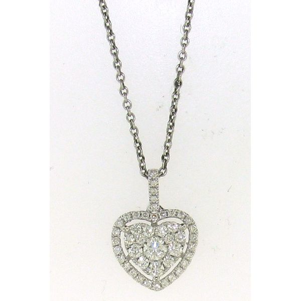 Forevermark Diamond Heart Necklace SVS Fine Jewelry Oceanside, NY