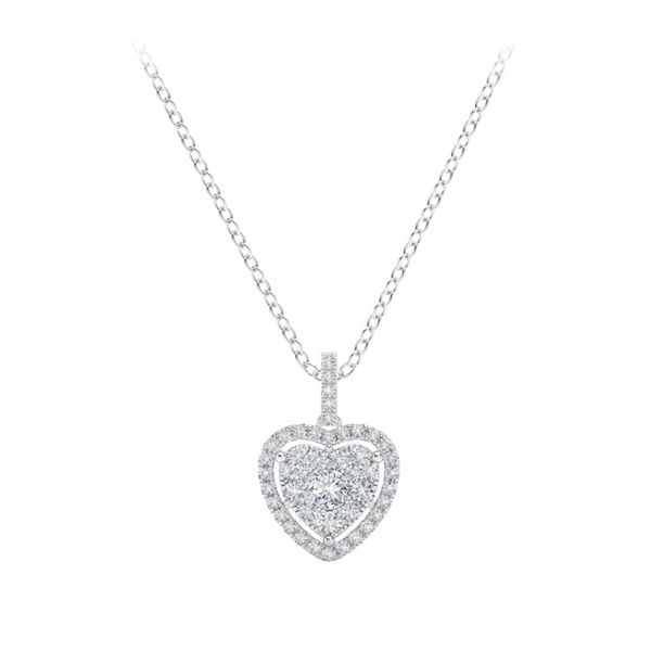 Forevermark Diamond Heart Necklace SVS Fine Jewelry Oceanside, NY