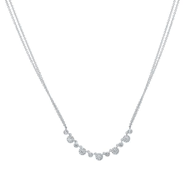 White Gold And Diamond Necklace SVS Fine Jewelry Oceanside, NY