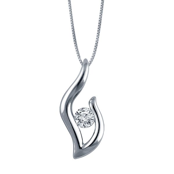 SVS Signature 101Â© Sterling Silver Eternal Flame Necklace SVS Fine Jewelry Oceanside, NY