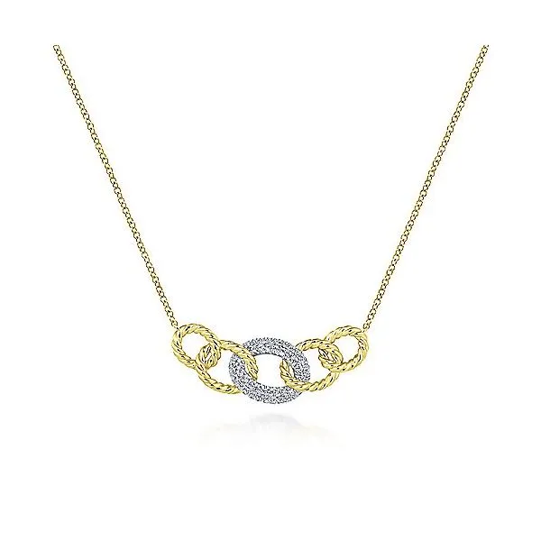 Gabriel & Co. Hampton Diamond Necklace SVS Fine Jewelry Oceanside, NY