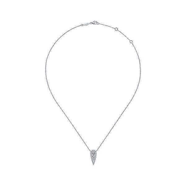 Gabriel & Co. Lusso Diamond Necklace Image 2 SVS Fine Jewelry Oceanside, NY