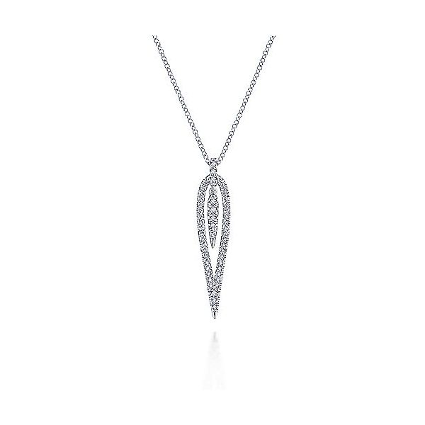 Gabriel & Co. Kaslique Diamond Necklace SVS Fine Jewelry Oceanside, NY